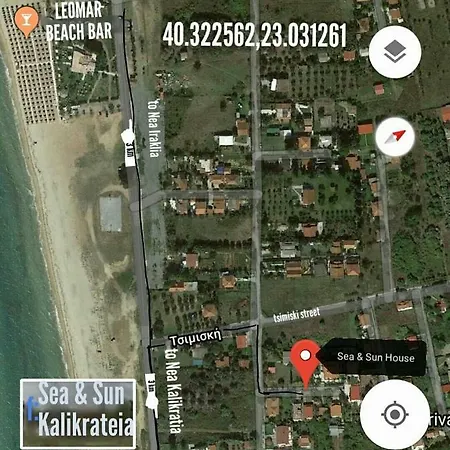 Sea & Sun House Tatil Evi Nea Kallikrateia
